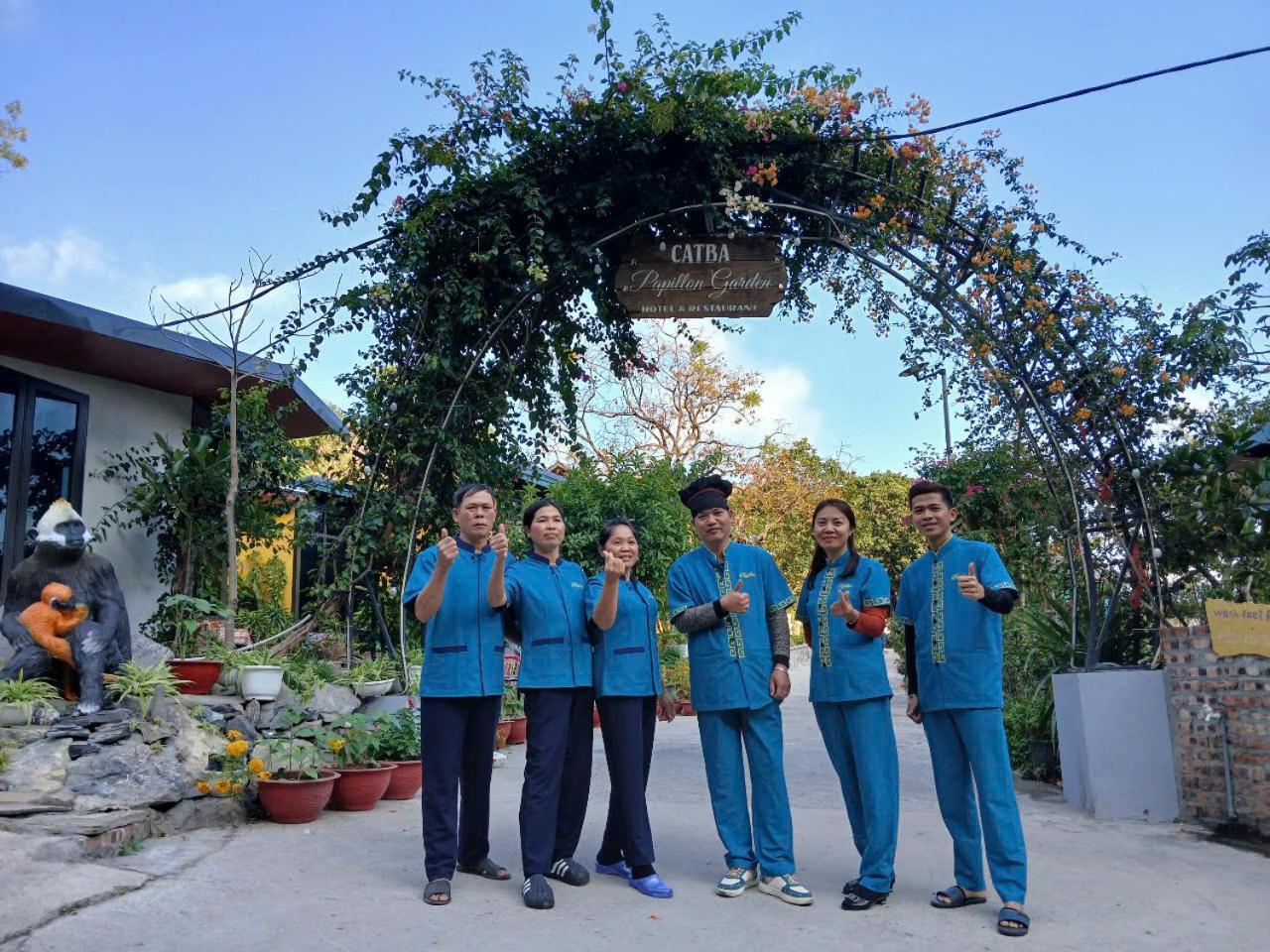 Catba Papillon Garden Bungalows & Resort Hien Hao Buitenkant foto