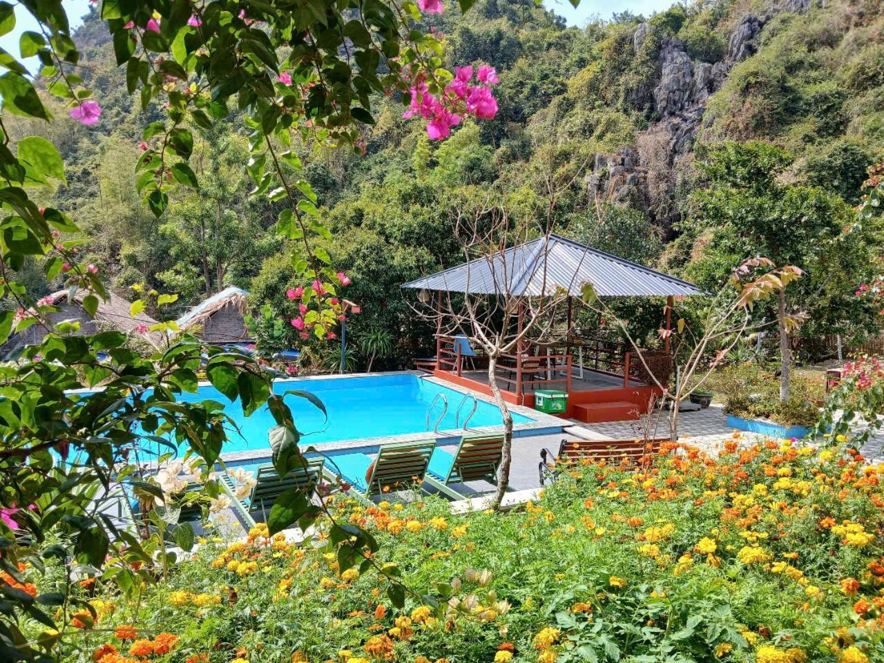 Catba Papillon Garden Bungalows & Resort Hien Hao Buitenkant foto